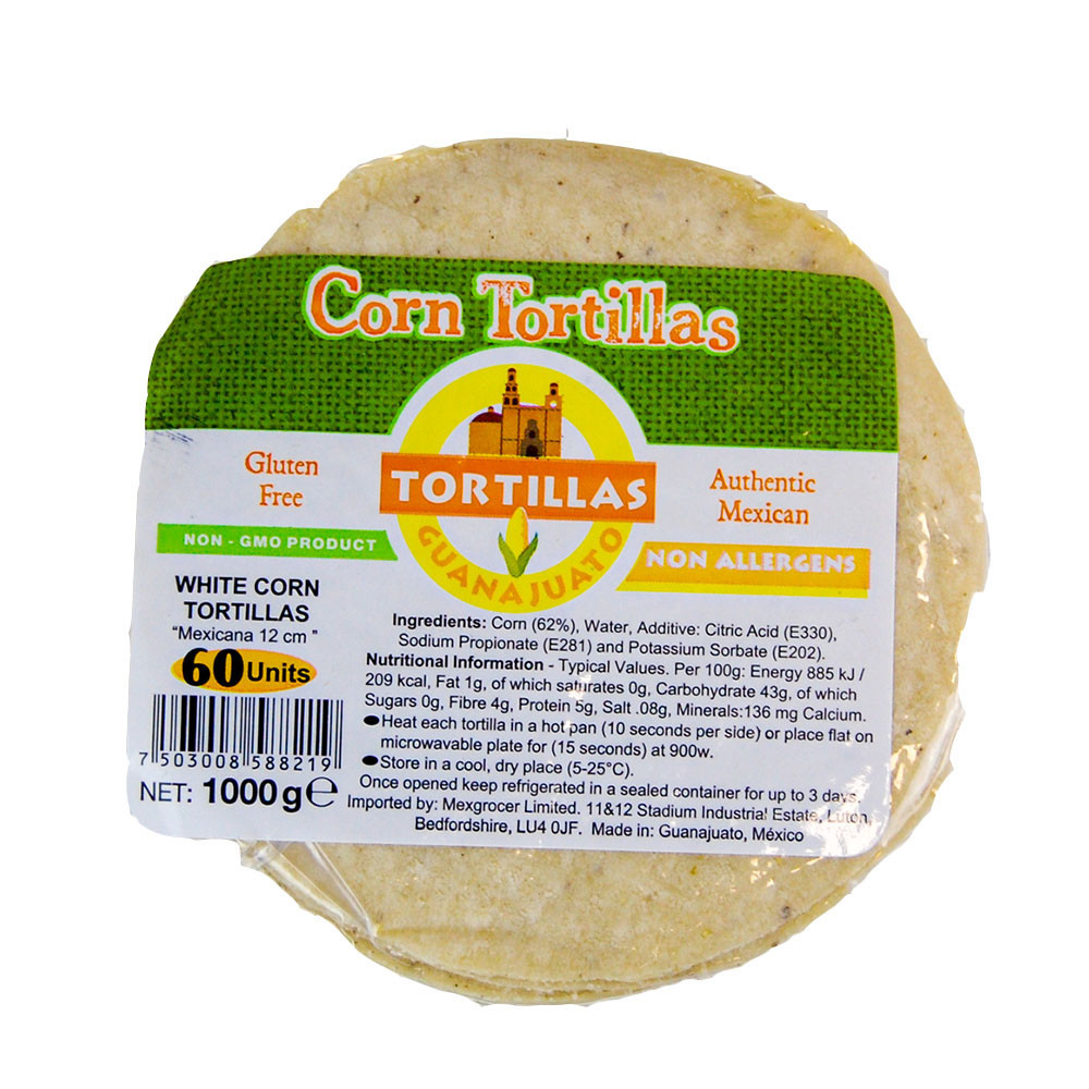 Mexgrocer Europe 12cm Corn Tortilla Mexicana 10 x 60 Case Wholesale